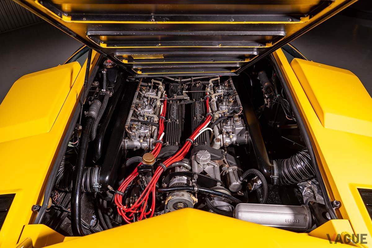 オークションに出品されている1983年式ランボルギーニ「カウンタック5000S」 Motorcar Studios(c)2025 Courtesy of RM Sotheby's