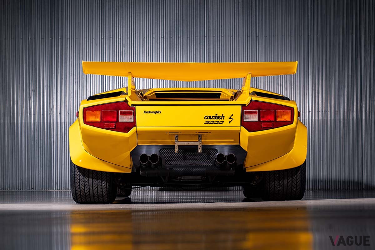オークションに出品されている1983年式ランボルギーニ「カウンタック5000S」 Motorcar Studios(c)2025 Courtesy of RM Sotheby's