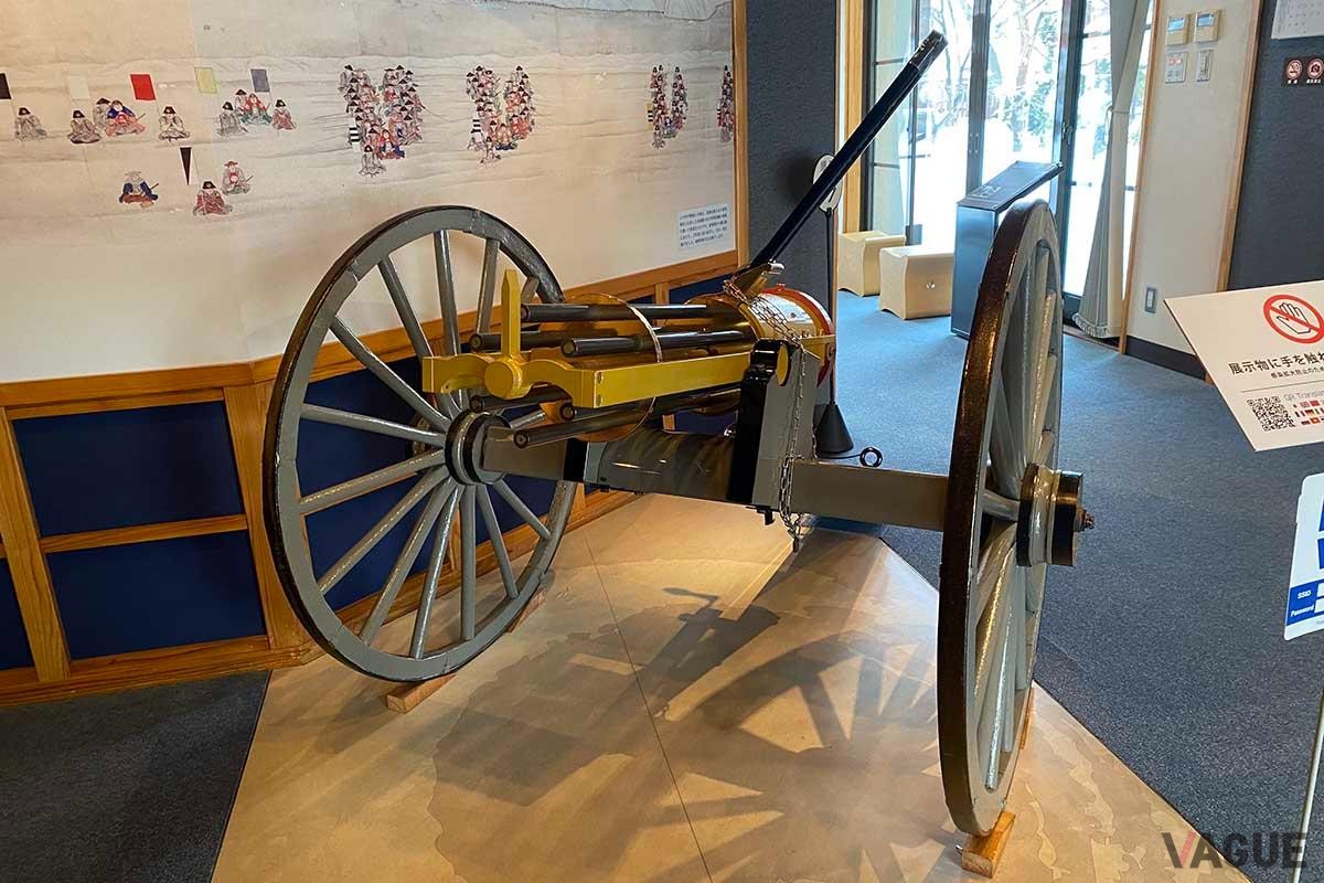 河井継之助記念館の内部