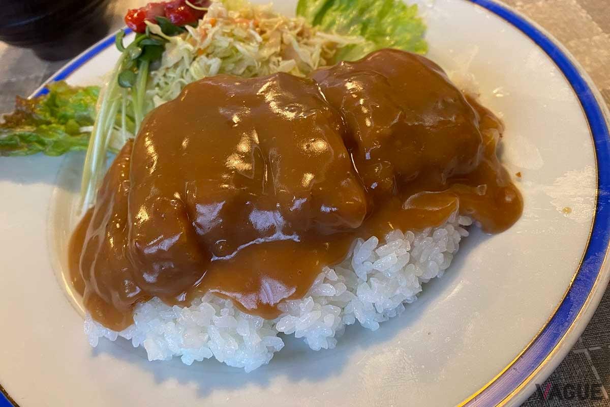 長岡にある洋食店「レストランナカタ」のB級グルメ「洋風カツ丼」