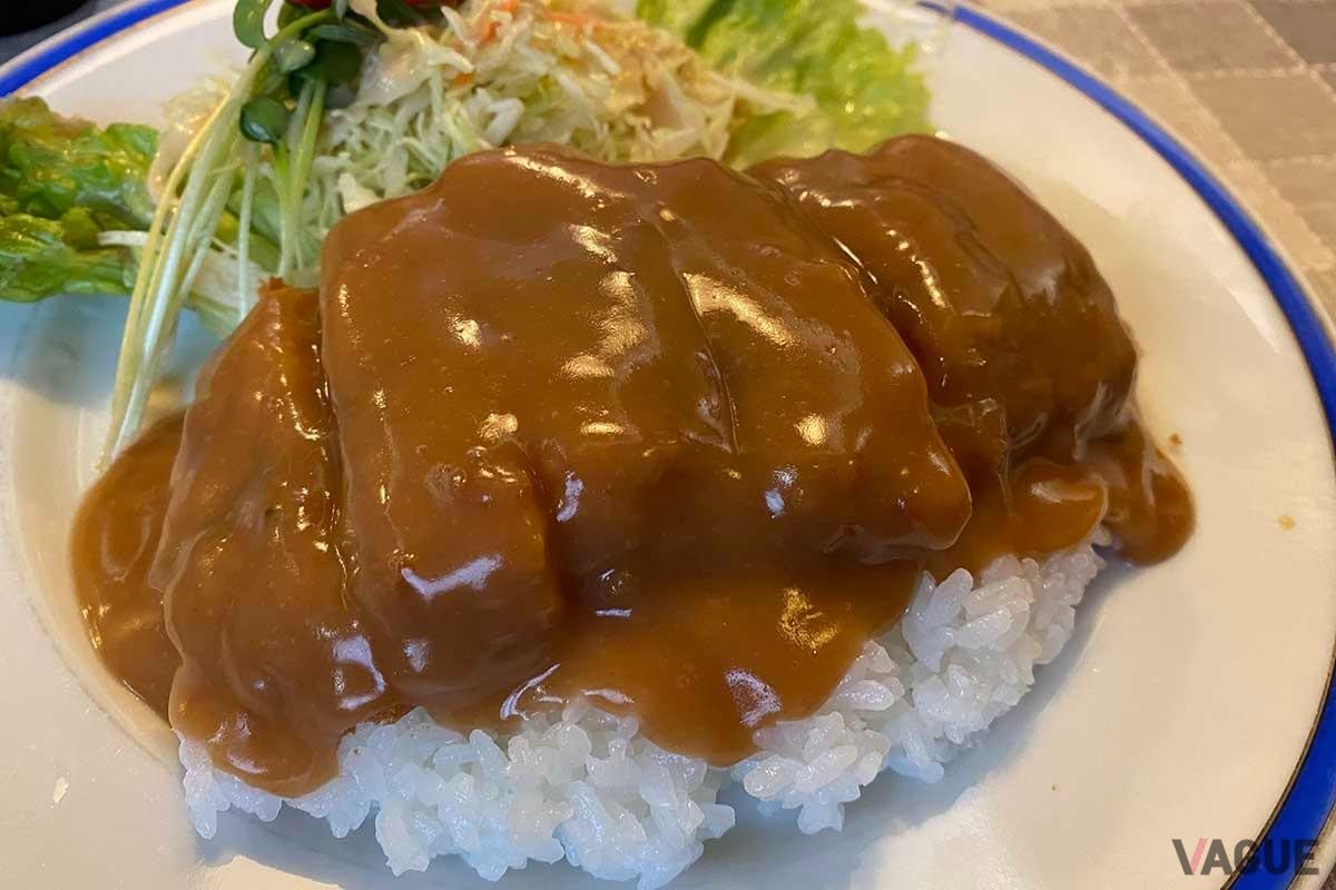 長岡にある洋食店「レストランナカタ」のB級グルメ「洋風カツ丼」