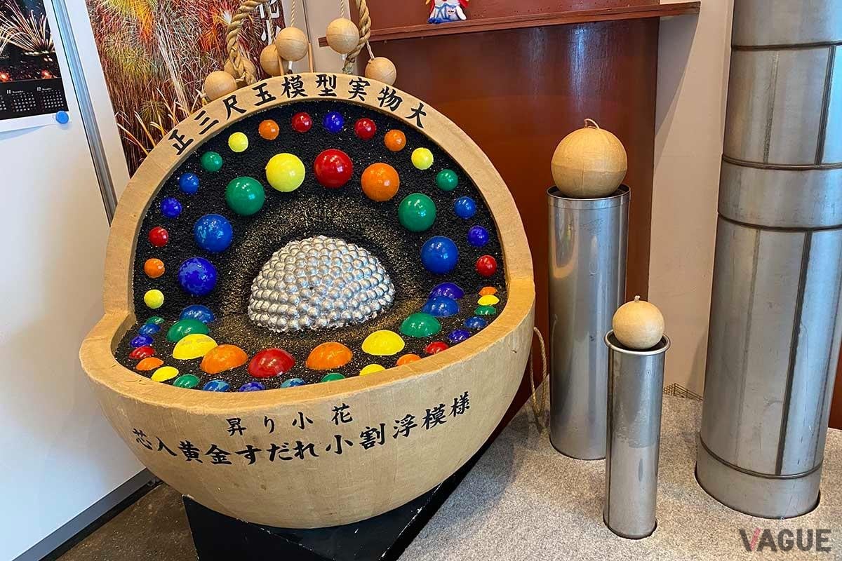 市役所などが入る複合施設「アオーレ長岡」にある長岡花火情報室