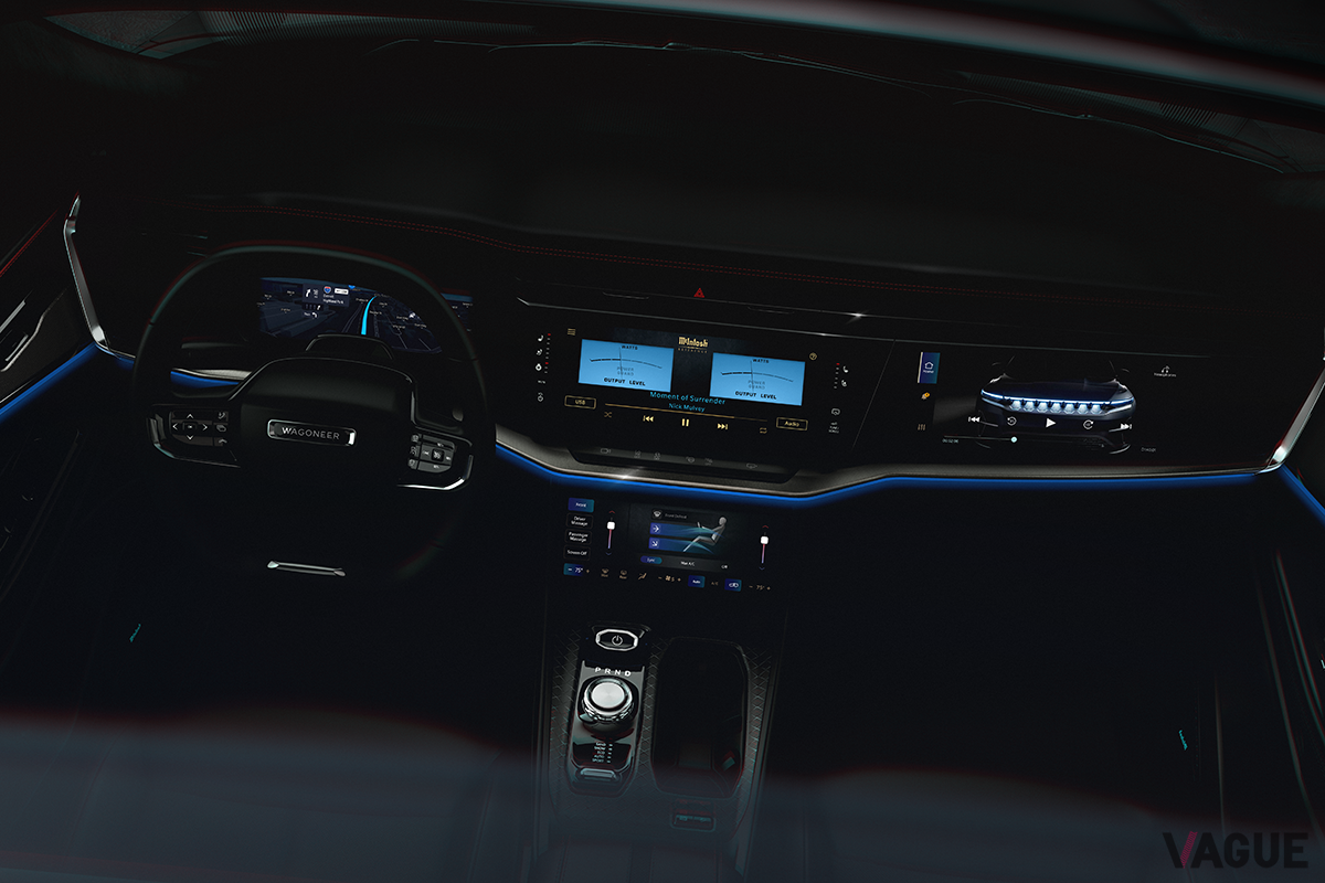 まもなく世界初公開される予定のジープ新型「ワゴニアS」