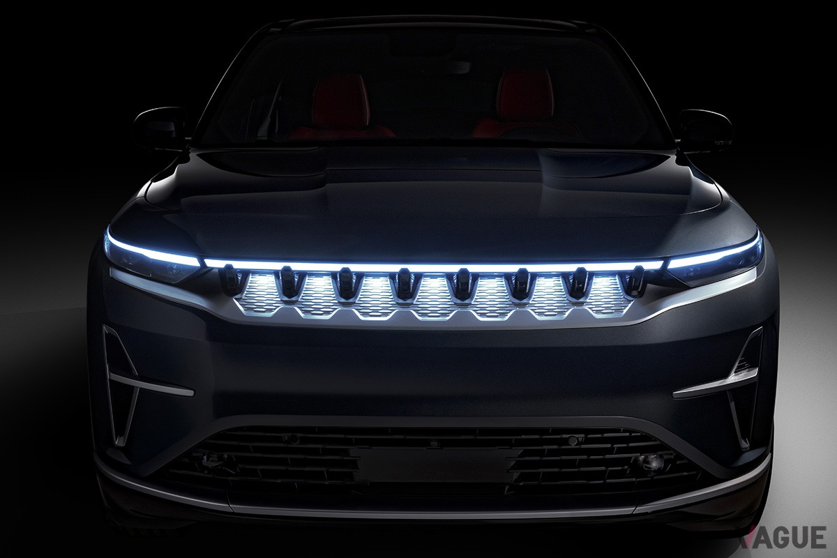 まもなく世界初公開される予定のジープ新型「ワゴニアS」