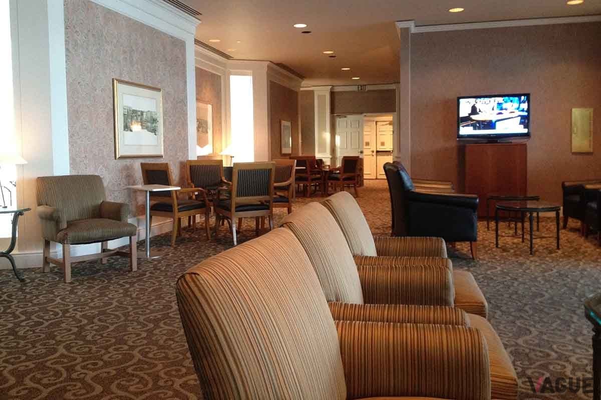 海外の空港ラウンジ（イメージ）