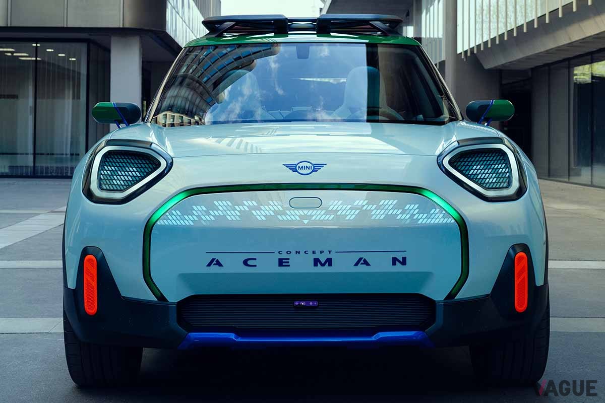 2022年7月に発表されたスタディモデル、ミニ「コンセプト・エースマン」