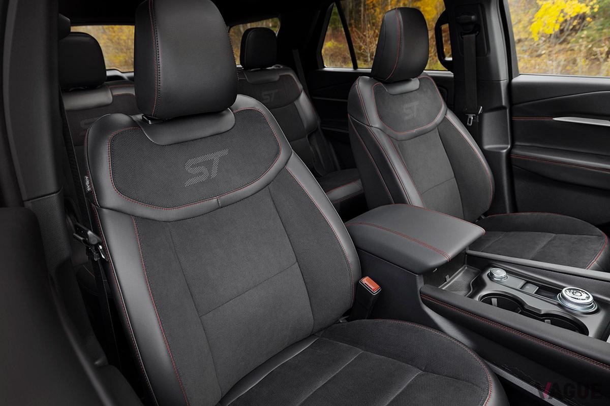 米国で登場したフォード新型「エクスプローラーST」のインテリア
