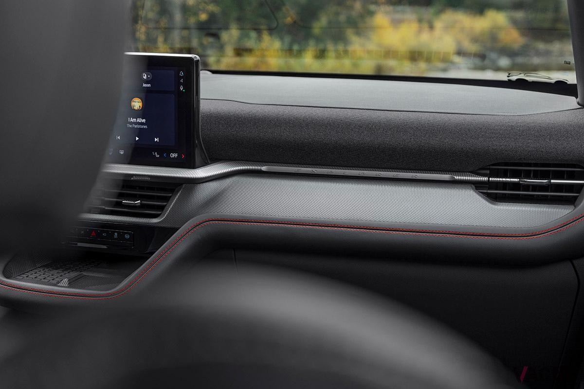 米国で登場したフォード新型「エクスプローラーST」のインテリア