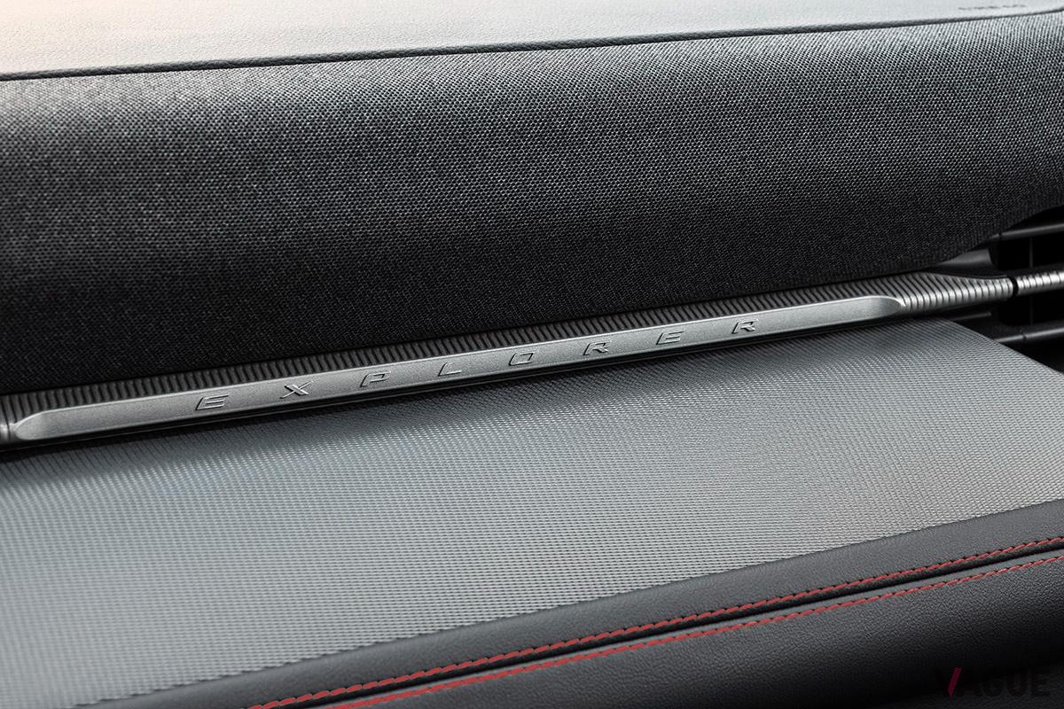 米国で登場したフォード新型「エクスプローラーST」のインテリア