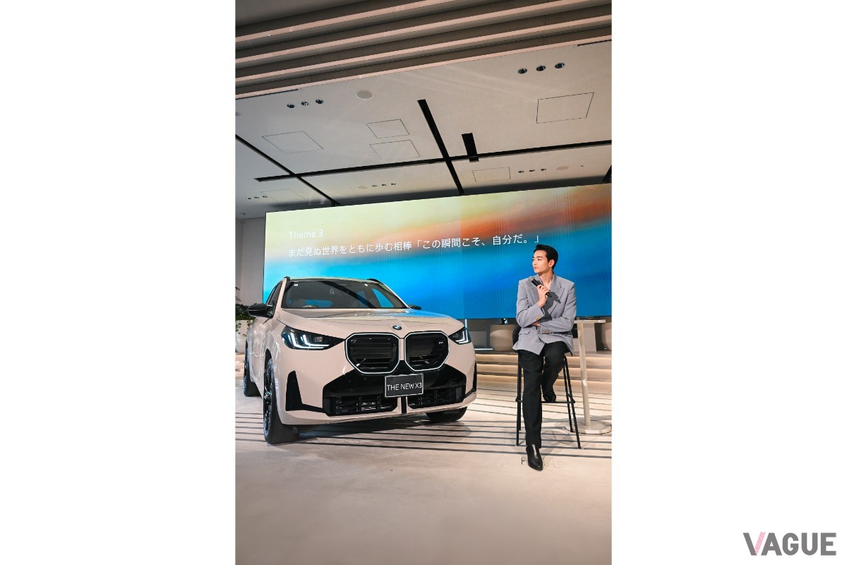  BMW新型「X3」のイベントに出席した竜星涼さん