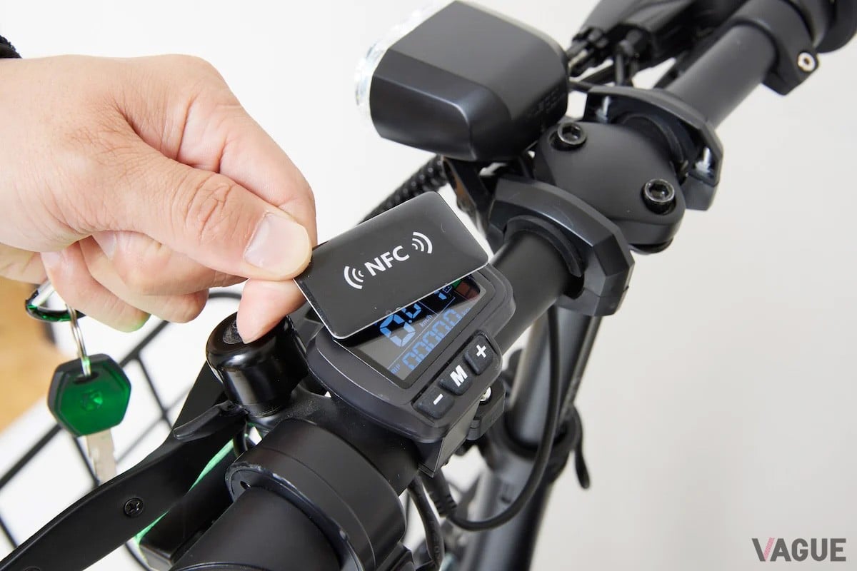 NFCカードで手軽にロック解除・電源オン