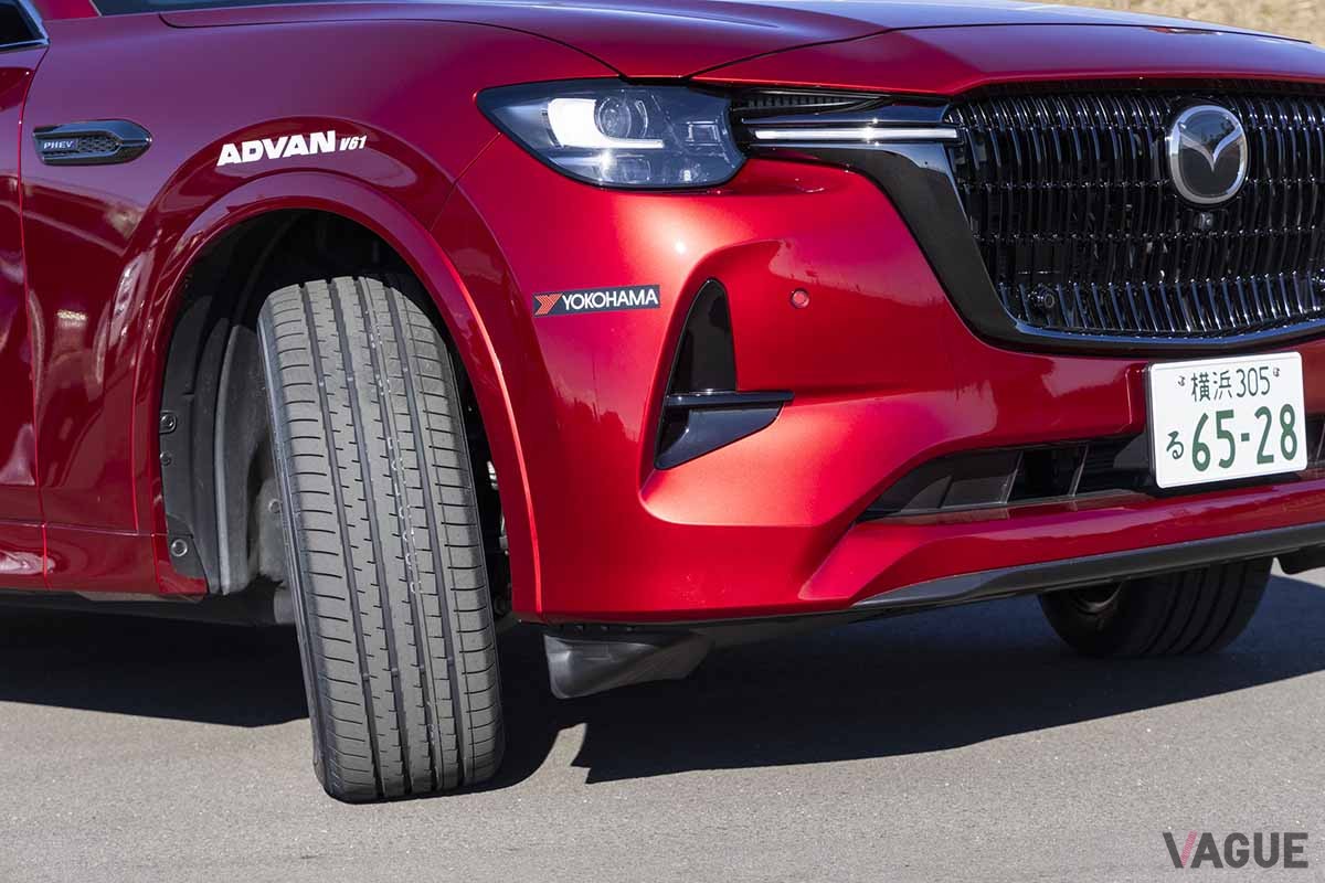 ヨコハマの新プレミアムSUV用タイヤ「アドバンV61」を装着して一般道をテスト