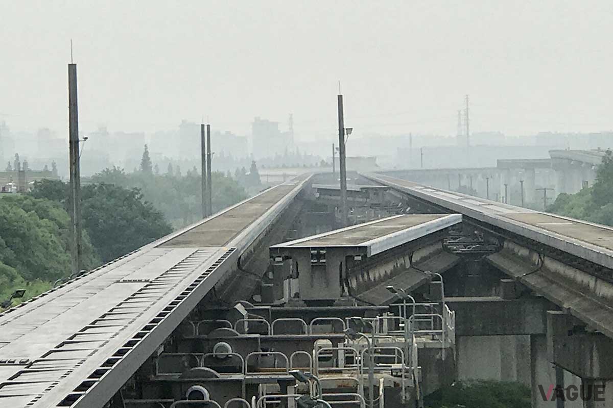 上海浦東国際空港と市街地をつなぐリニアモーターカーが「上海トランスラピッド」だ
