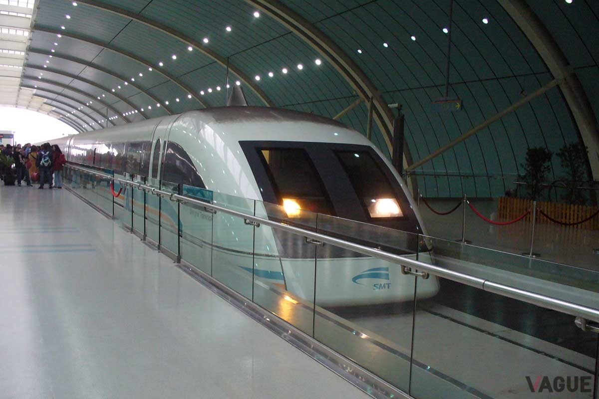 上海浦東国際空港と市街地をつなぐリニアモーターカーが「上海トランスラピッド」だ
