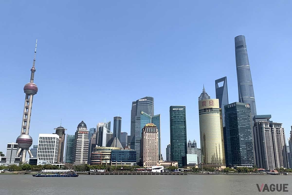 中国・上海市街