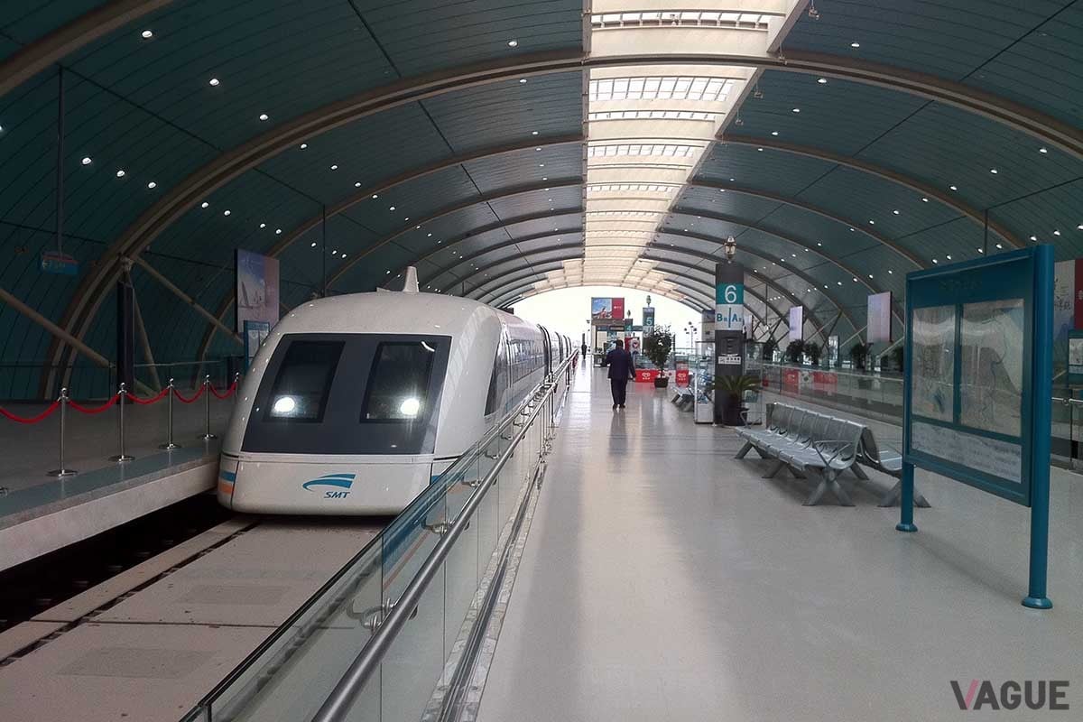 上海浦東国際空港と市街地をつなぐリニアモーターカーが「上海トランスラピッド」だ