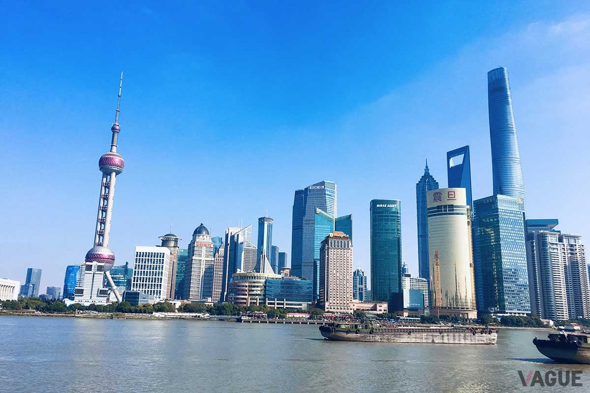 中国・上海市街