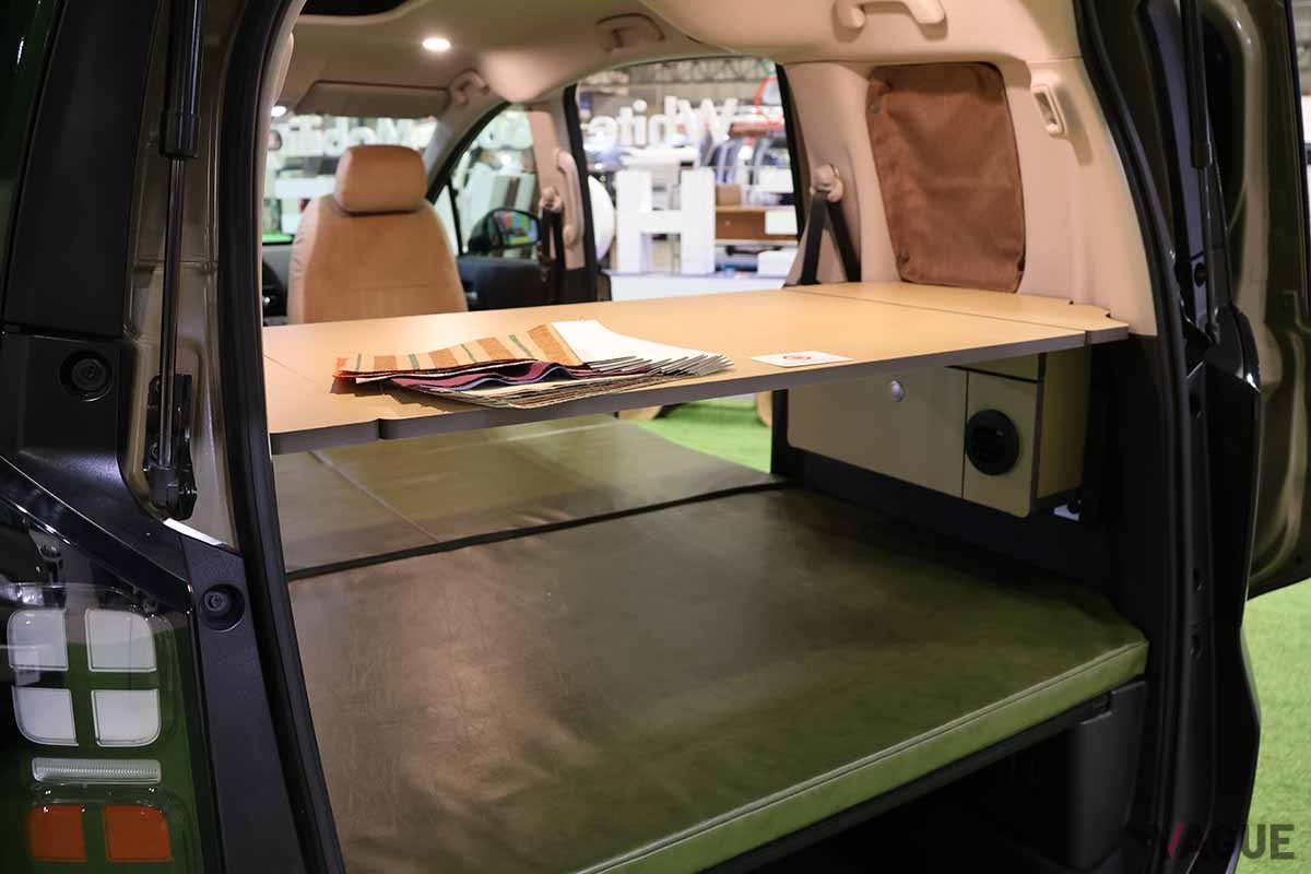 ホンダ「フリードクロスター」をベースにしたキャンピングカー、ホワイトハウス「スタイルID」。写真は「アーストレック」コンセプト