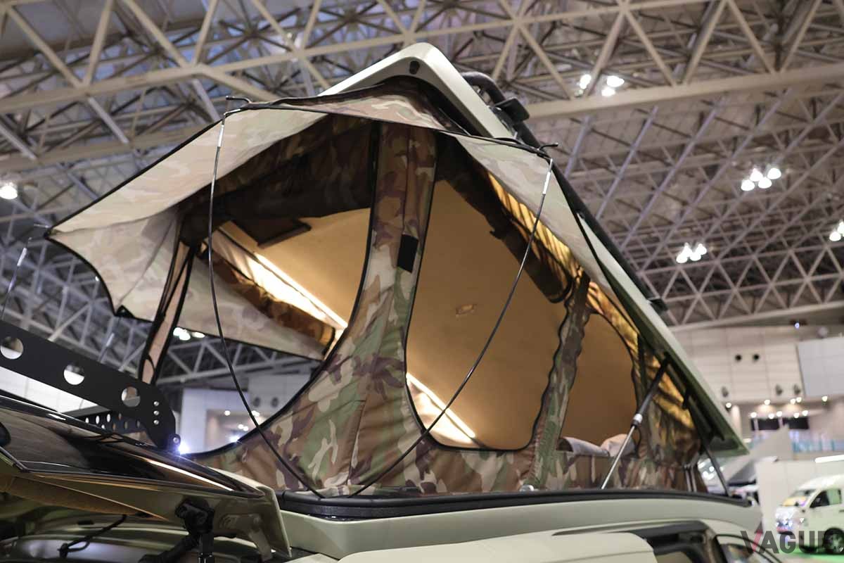 ホンダ「フリードクロスター」をベースにしたキャンピングカー、ホワイトハウス「スタイルID」。写真は「アーストレック」コンセプト