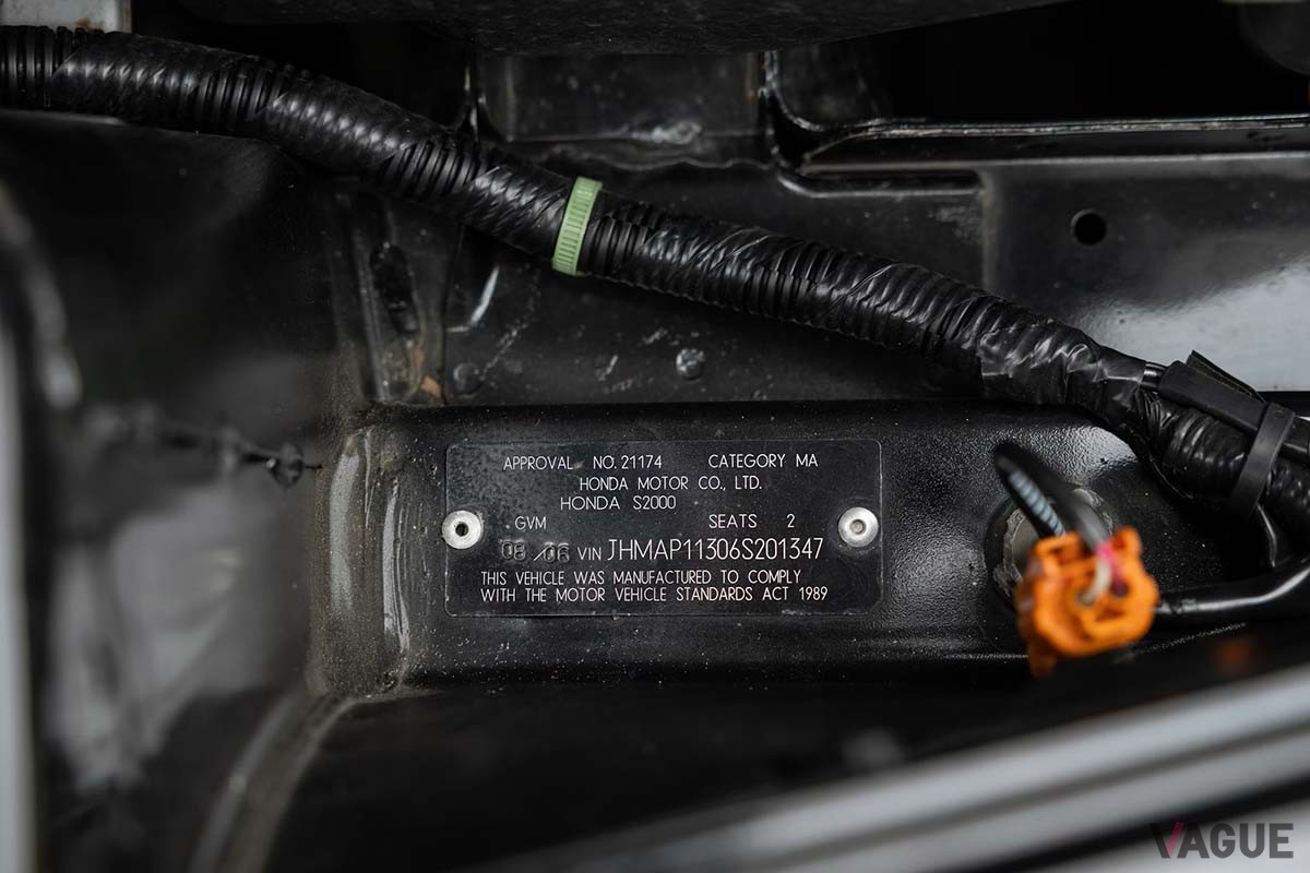 豪州のオークションに登場した2006年式ホンダ「S2000」
