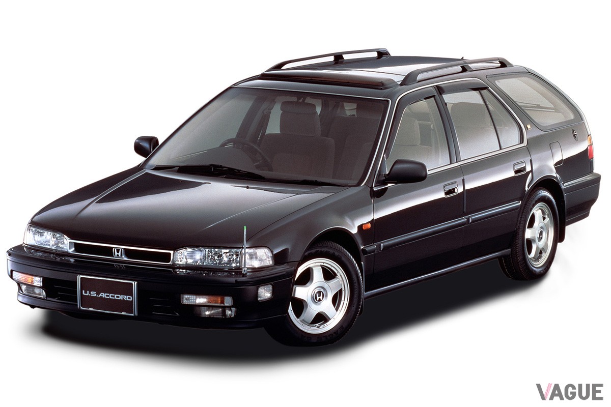 ホンダ「アコードワゴン」。米国で生産され1991年に日本で発売されたモデルだ