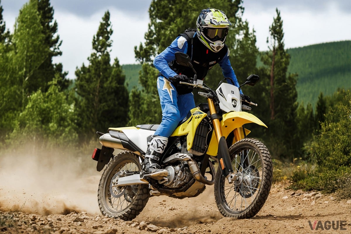 待望の日本初公開！ スズキの新オフロードバイク「DR-Z4S」と新