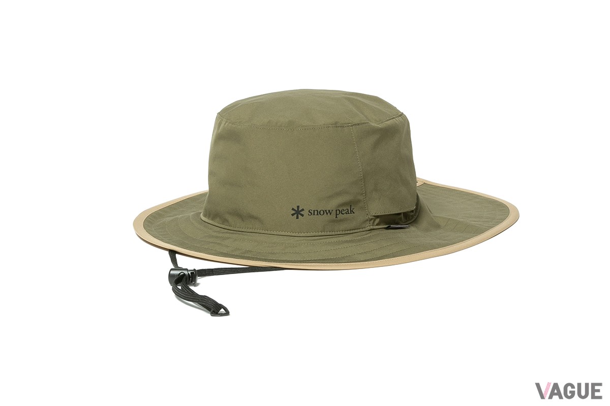 ハット「Toned Trout Rain Hat」にもSYMPATEXを採用している