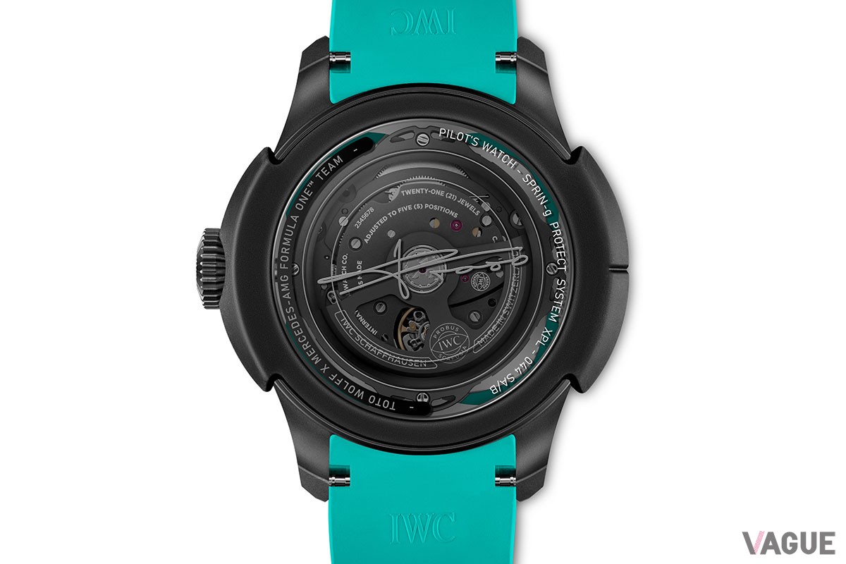 「IWC シャフハウゼン ビッグ・パイロット・ウォッチ・ショックアブソーバー XPL  “トト・ヴォルフ×MERCEDES-AMG PETRONAS FORMULA ONETM TEAM”」