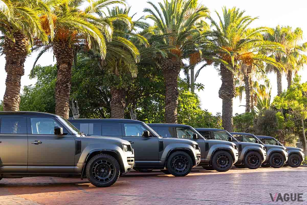 南アフリカで国際試乗会が開催された新型「ディフェンダーOCTA」