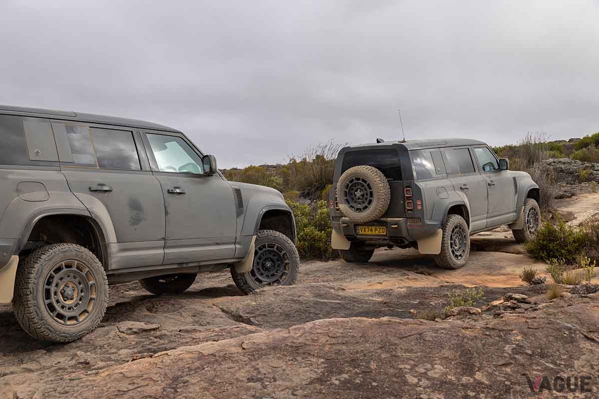 南アフリカで国際試乗会が開催された新型「ディフェンダーOCTA」