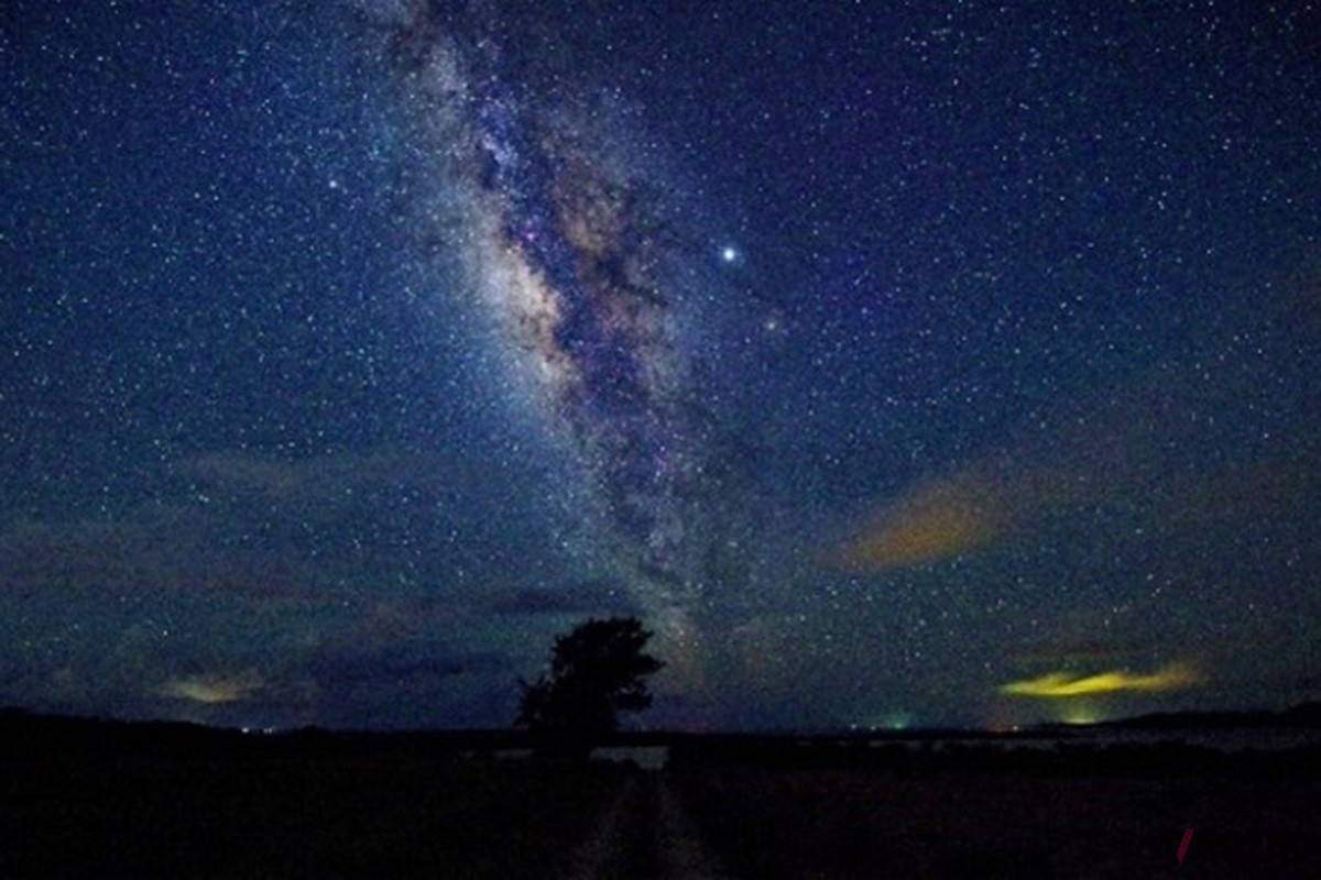 はいむるぶし敷地内から見える星空