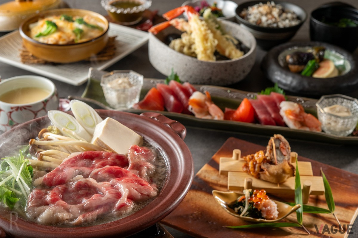 四季折々の旬の食材を活かした料理長自慢の料理