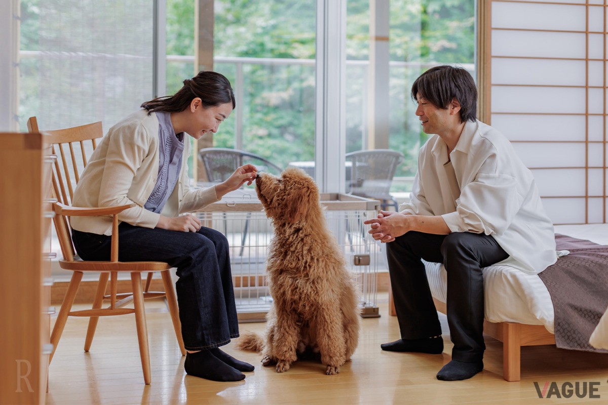 全室ワンちゃんと一緒に過ごせる部屋