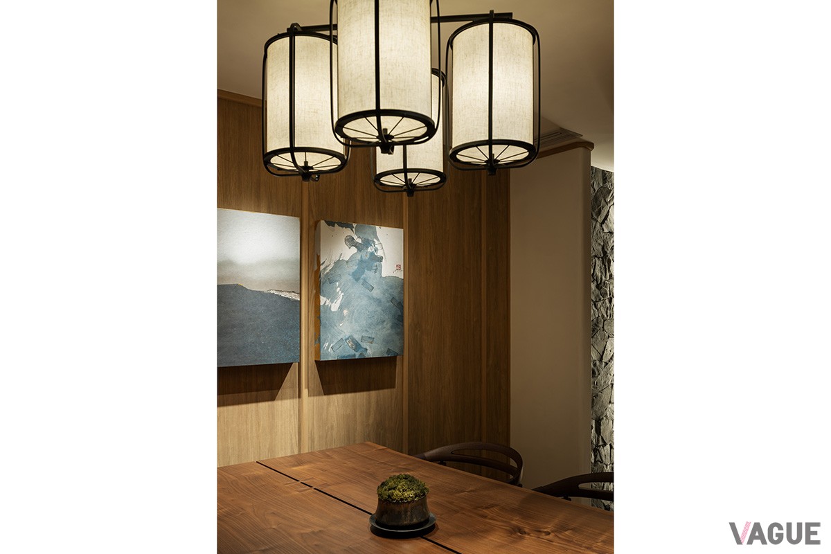 自然との調和を表現する上でアクセントとなるアートワーク