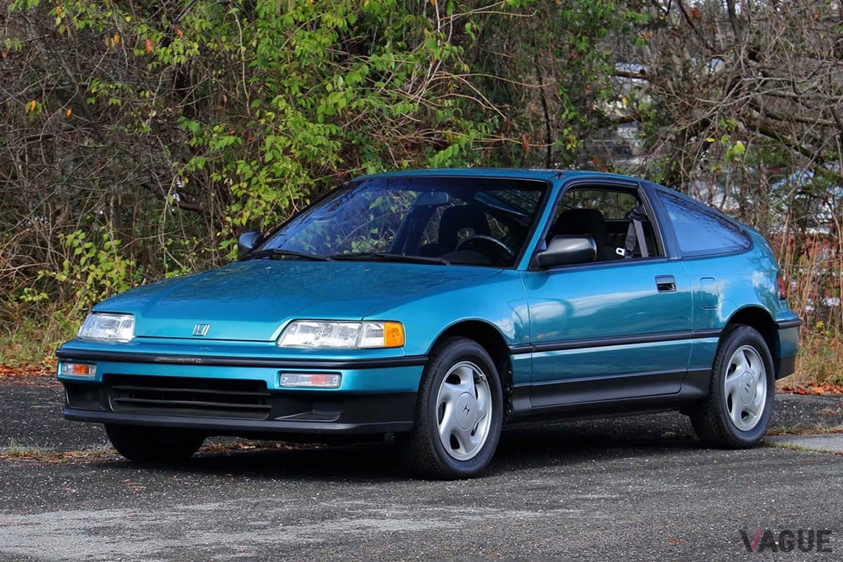 7万1500ドルで落札された1991年式の2代目ホンダ「CR-X Si」（C）Mecum Auctions.