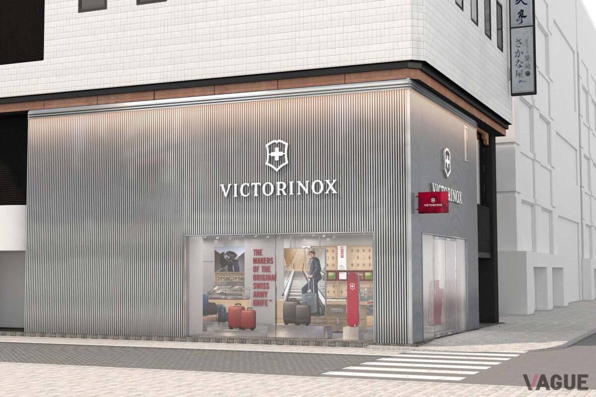  店舗の外観は上質な銀座の街並みに調和するように設計