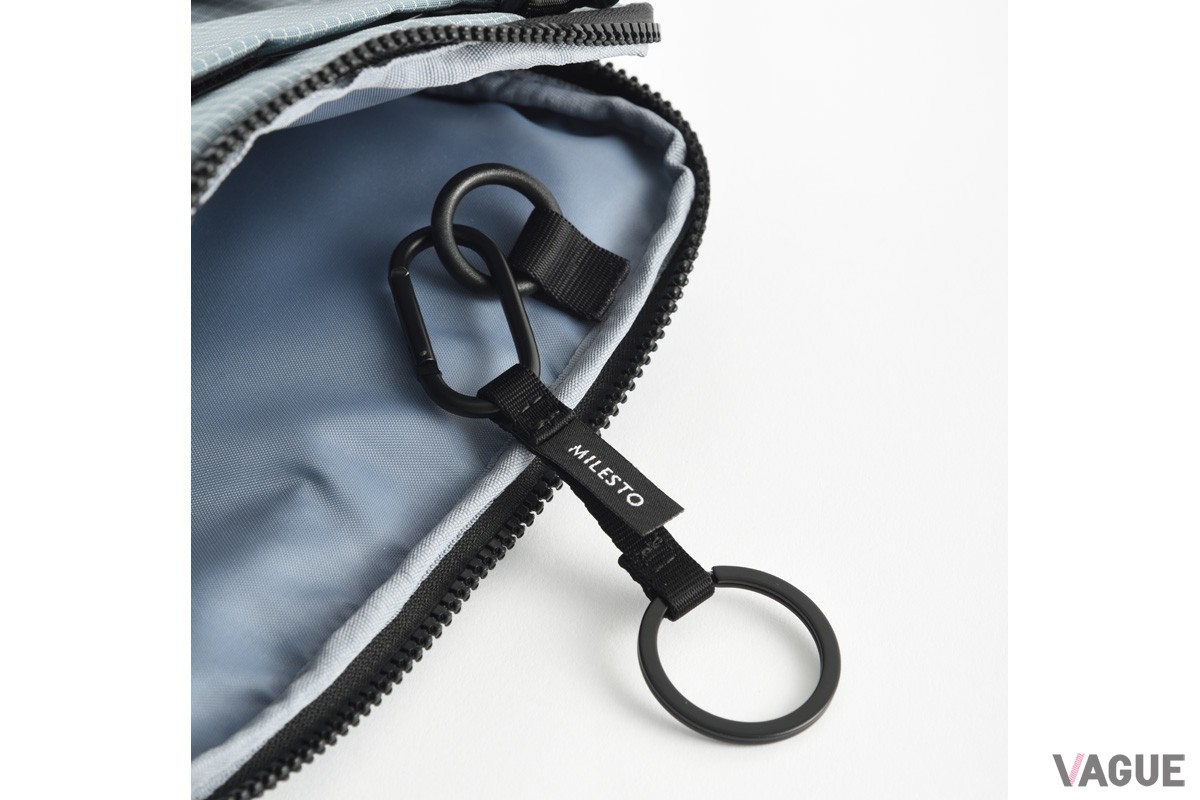 貴重品のスリ防止対策に活用できるキーリング