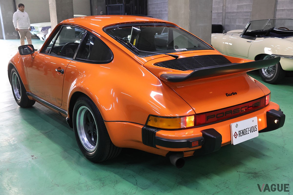 RENDEZ-VOUSがレストアした1975年式のポルシェ“930ターボ”