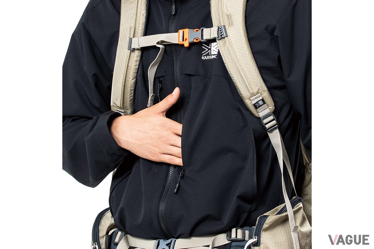カリマー「arete LT zip-up」