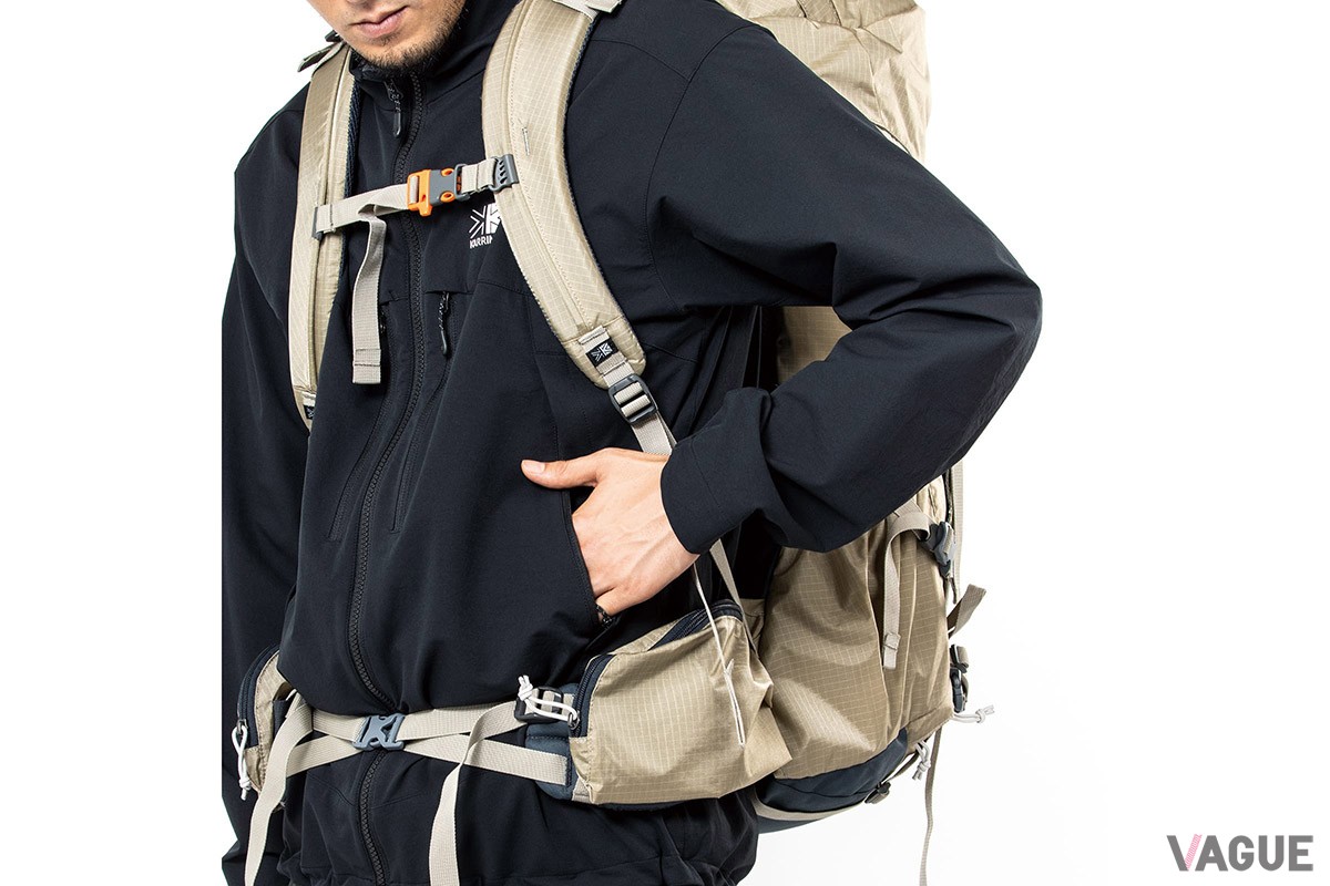 カリマー「arete LT zip-up」