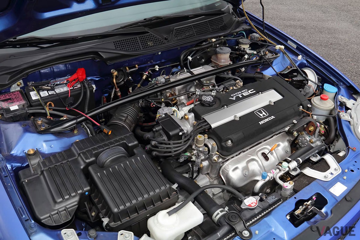 6万6000ドルで落札された2000年式の2代目ホンダ「シビック クーペ Si」（C）Mecum Auctions.