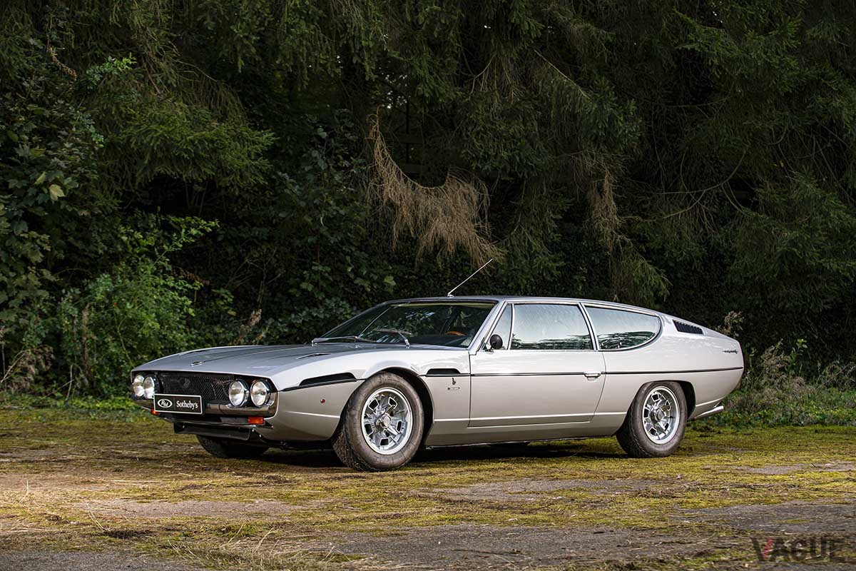 オークションに登場した1970年製ランボルギーニ「エスパーダ」Simon Clay(c)2024 Courtesy of RM Sotheby's