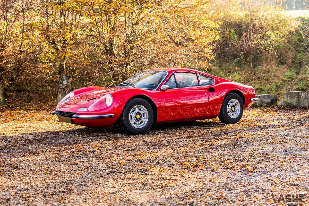 オークションに登場した1972年製フェラーリ「ディーノ246GT」Remi Dargegen(c)2024 Courtesy of RM Sotheby's