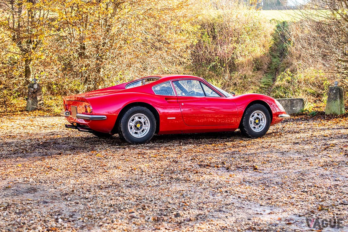 オークションに登場した1972年製フェラーリ「ディーノ246GT」Remi Dargegen(c)2024 Courtesy of RM Sotheby's