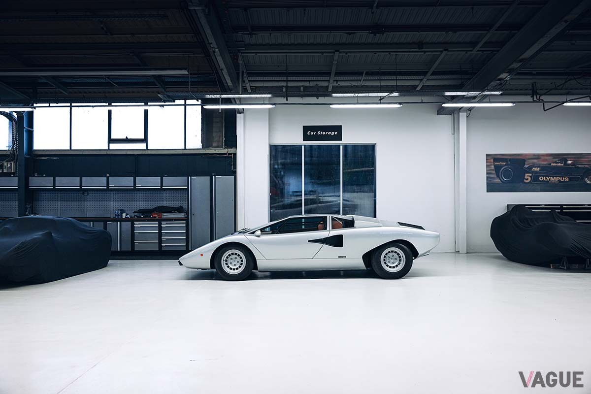 およそ1億2800万円で落札された1975年製「ランボルギーニ・カウンタックLP400」Keno Zache(c)2024 Courtesy of RM Sotheby's