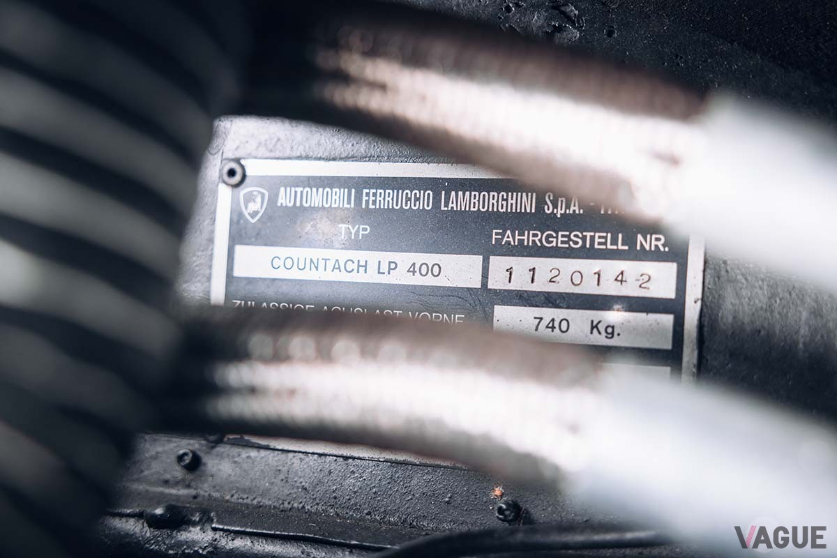 およそ1億2800万円で落札された1975年製「ランボルギーニ・カウンタックLP400」Keno Zache(c)2024 Courtesy of RM Sotheby's