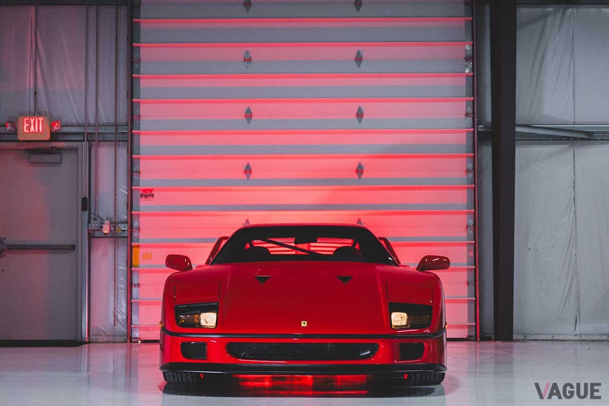 オークションで358万ドル（約5億3342万円）で落札された1991年式フェラーリ「F40」 Darin Schnabel(c)2025 Courtesy of RM Sotheby's