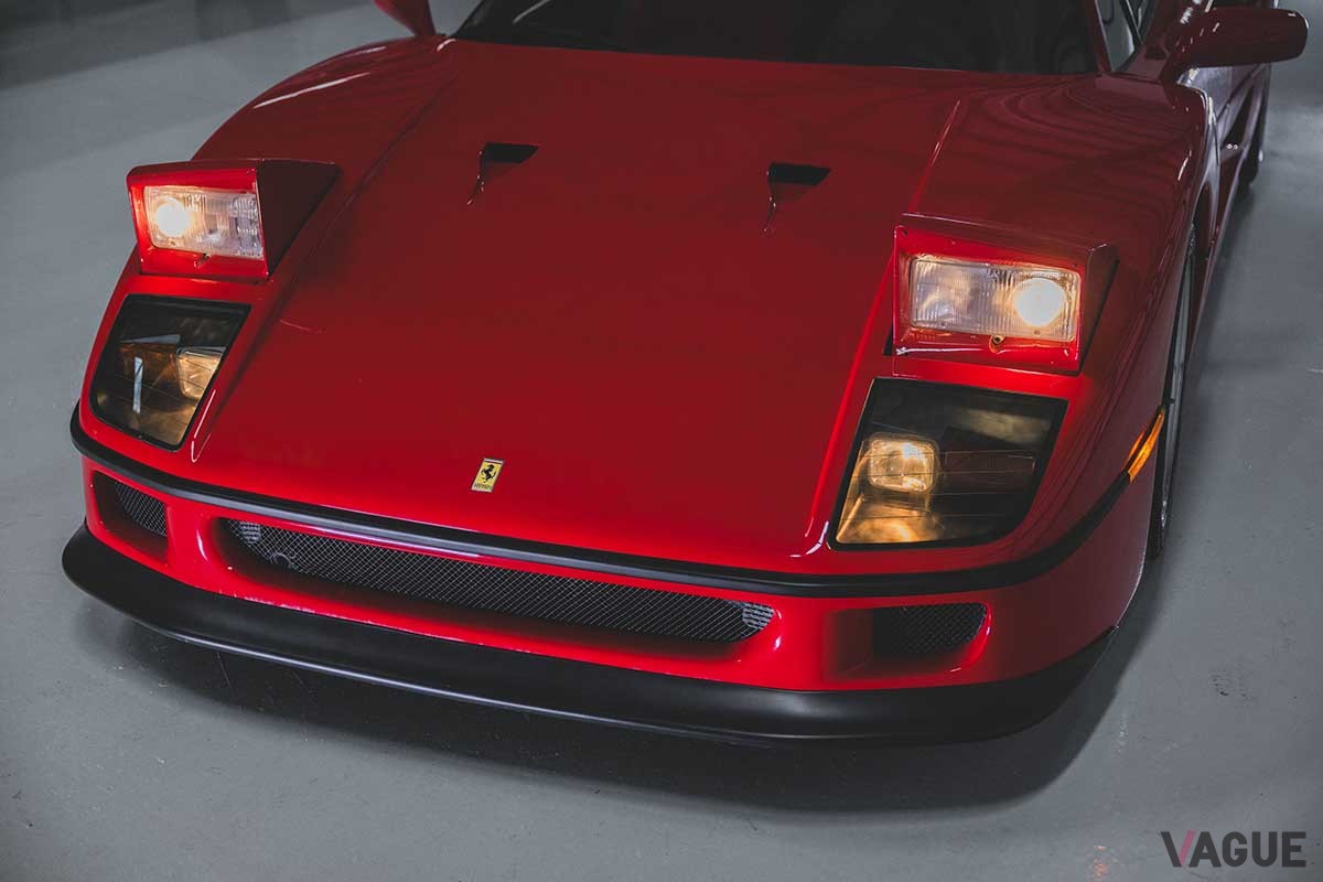 オークションで358万ドル（約5億3342万円）で落札された1991年式フェラーリ「F40」 Darin Schnabel(c)2025 Courtesy of RM Sotheby's