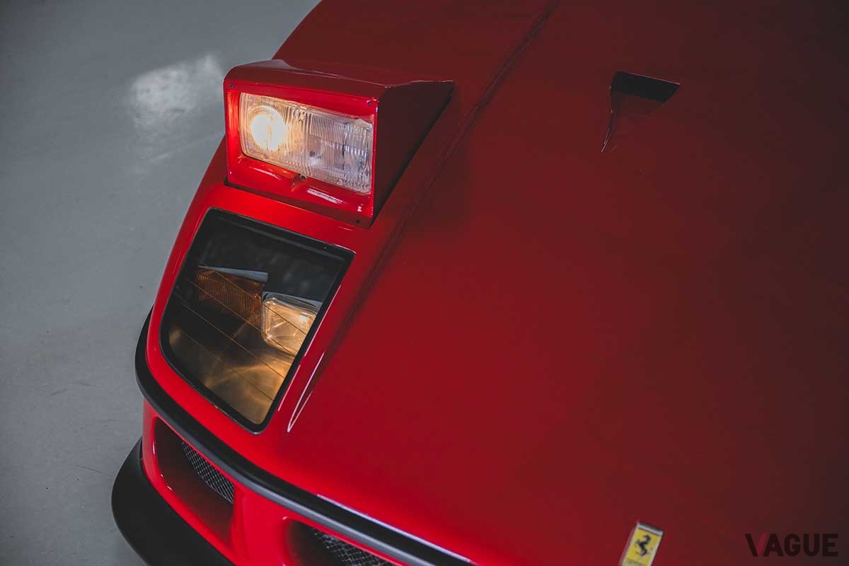 オークションで358万ドル（約5億3342万円）で落札された1991年式フェラーリ「F40」 Darin Schnabel(c)2025 Courtesy of RM Sotheby's