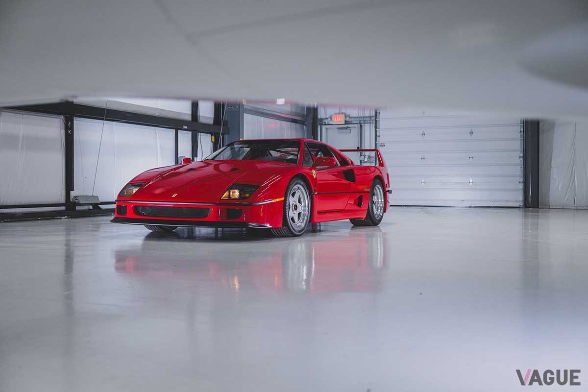 オークションで358万ドル（約5億3342万円）で落札された1991年式フェラーリ「F40」 Darin Schnabel(c)2025 Courtesy of RM Sotheby's